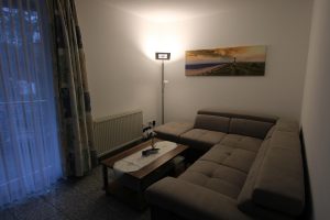 Wohnzimmer mit Schlafcouch