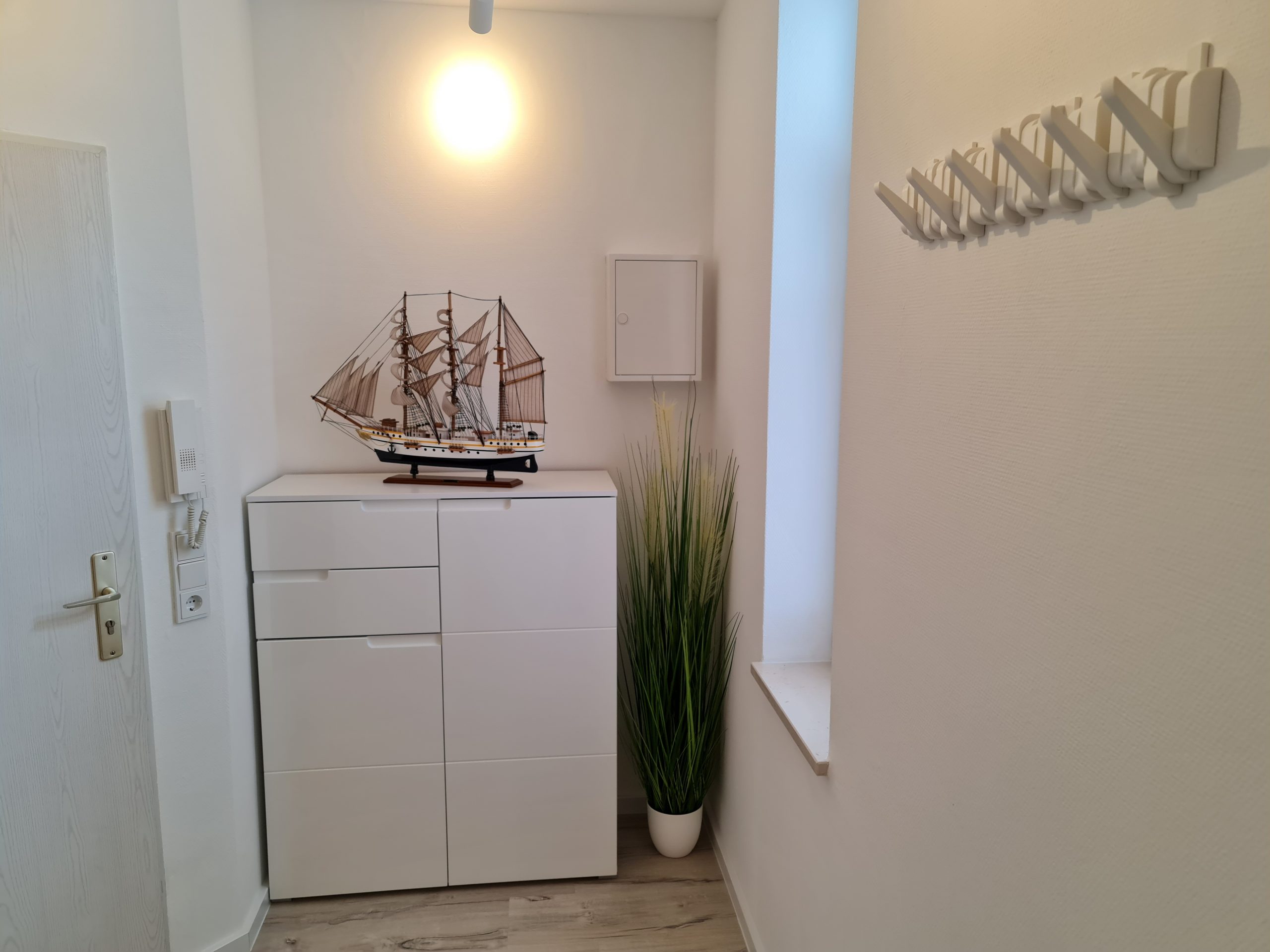 Flur mit Garderobe